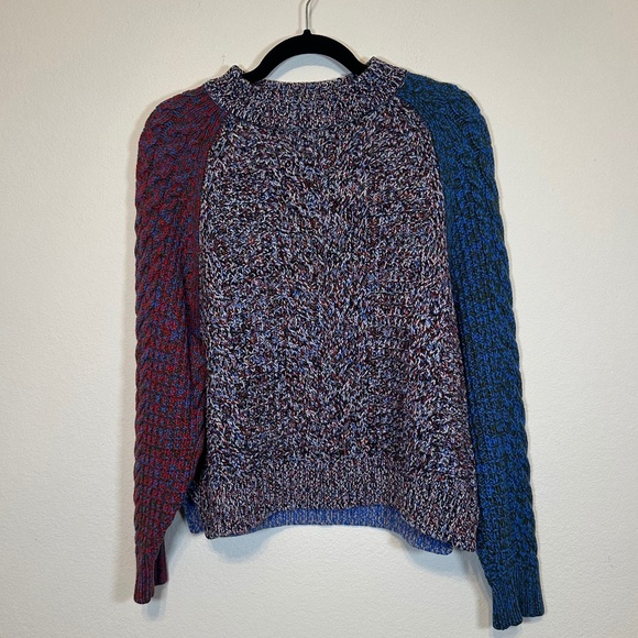 Jil Sander Navy - Multi Colorblock Sweater - Picture 2 of 7